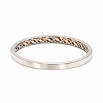 Load image into Gallery viewer, 6.75mm Platinum Rose Gold Bracelet for Men JL PTB 1380

