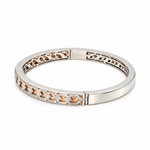 Load image into Gallery viewer, 6.75mm Platinum Rose Gold Bracelet for Men JL PTB 1380
