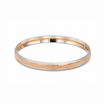Load image into Gallery viewer, Platinum 18k Rose Gold Kada for Men JL PTB 1382
