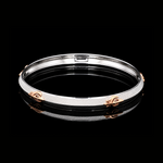 Load image into Gallery viewer, 7mm Platinum 18K Rose Gold Kada for Men JL PTB 1389
