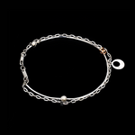 Load image into Gallery viewer, Platinum + 18K Rose Gold Bracelet for Women JL PTB 1392
