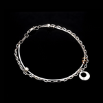 Load image into Gallery viewer, Platinum + 18K Rose Gold Bracelet for Women JL PTB 1392
