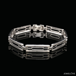 Load image into Gallery viewer, Platinum Bracelet for Men JL PTB 1457
