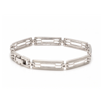 Load image into Gallery viewer, Platinum Bracelet for Men JL PTB 1457
