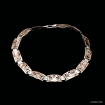 Load image into Gallery viewer, Men of Platinum | 7mm Double Side Platinum Rose Gold Bracelet for Men JL PTB 1460
