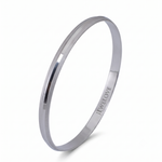 Load image into Gallery viewer, Punjabi Platinum Kada for Men with Matte Finish &amp; Hi-Polish JL PTB 617
