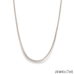 Load image into Gallery viewer, 2.25mm PopCorn Platinum Chain JL PT CH 1004
