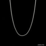 Load image into Gallery viewer, 2.25mm PopCorn Platinum Chain JL PT CH 1004
