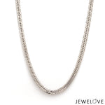 Load image into Gallery viewer, 4.5mm Japanese Platinum Cuban Chain for Men JL PT CH 1005-A   Jewelove
