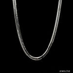 Load image into Gallery viewer, 4.5mm Japanese Platinum Cuban Chain for Men JL PT CH 1005-A   Jewelove
