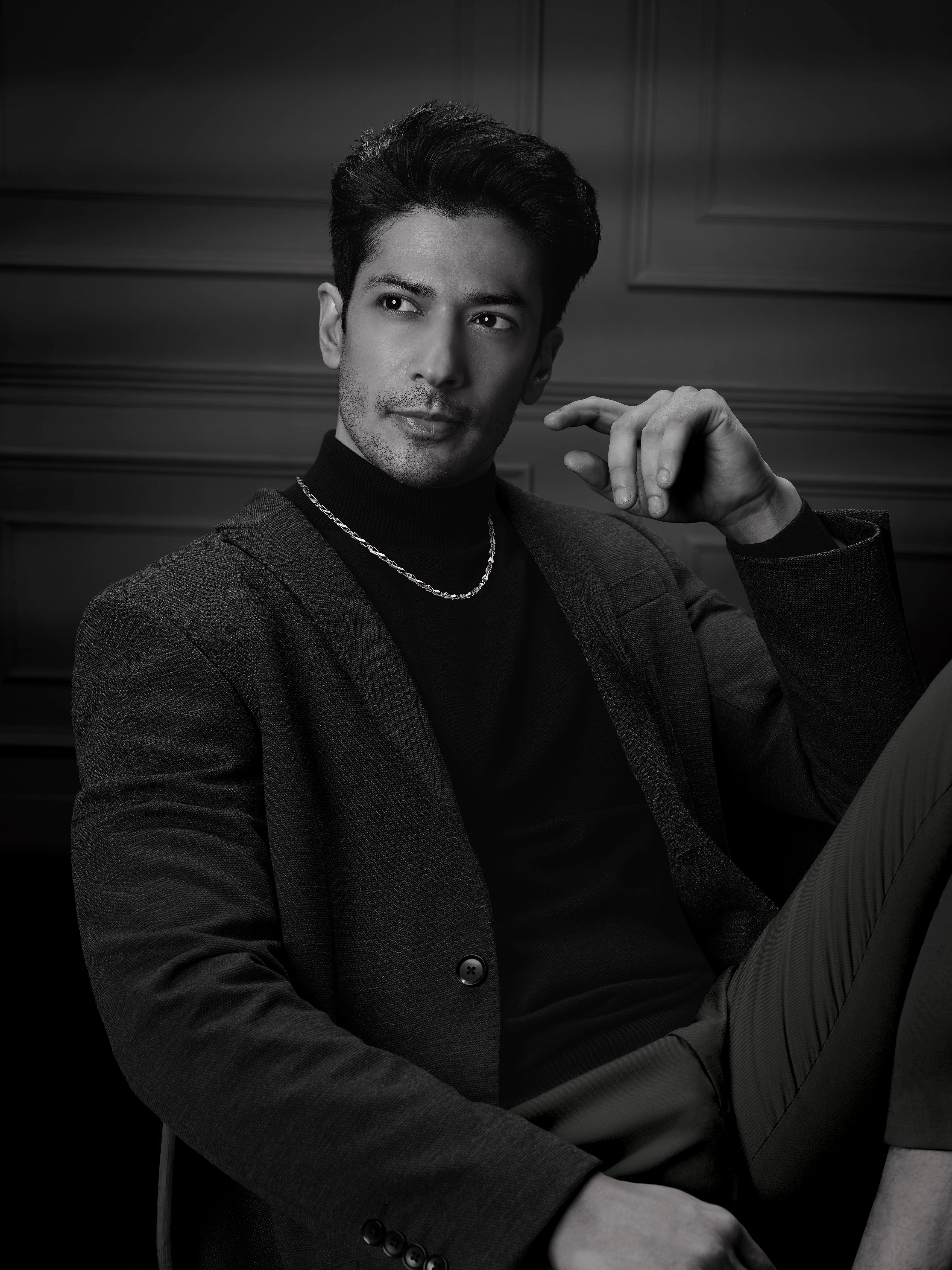 Men of Platinum | Pt + Rose Gold Chain for Men JL PT CH 1014   Jewelove.US