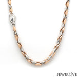 Load image into Gallery viewer, 3.5mm Heavy Platinum Rose Gold Chain for Men JL PT CH 1101-A
