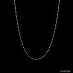 Load image into Gallery viewer, 1.5mm Japanese Platinum Double Balls Chain JL PT CH 1117   Jewelove.US
