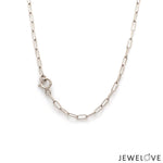 Load image into Gallery viewer, 2mm Japanese Rectangular Links Classic Platinum Chain JL PT CH 1118   Jewelove.US
