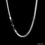 Load image into Gallery viewer, 3.5mm Japanese Two Layer Heavy Platinum Snake Chain for Men JL PT CH 1121-A
