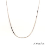 Load image into Gallery viewer, 1.25mm Designer Japanese Platinum Chain for Women JL PT CH 1123-A   Jewelove.US
