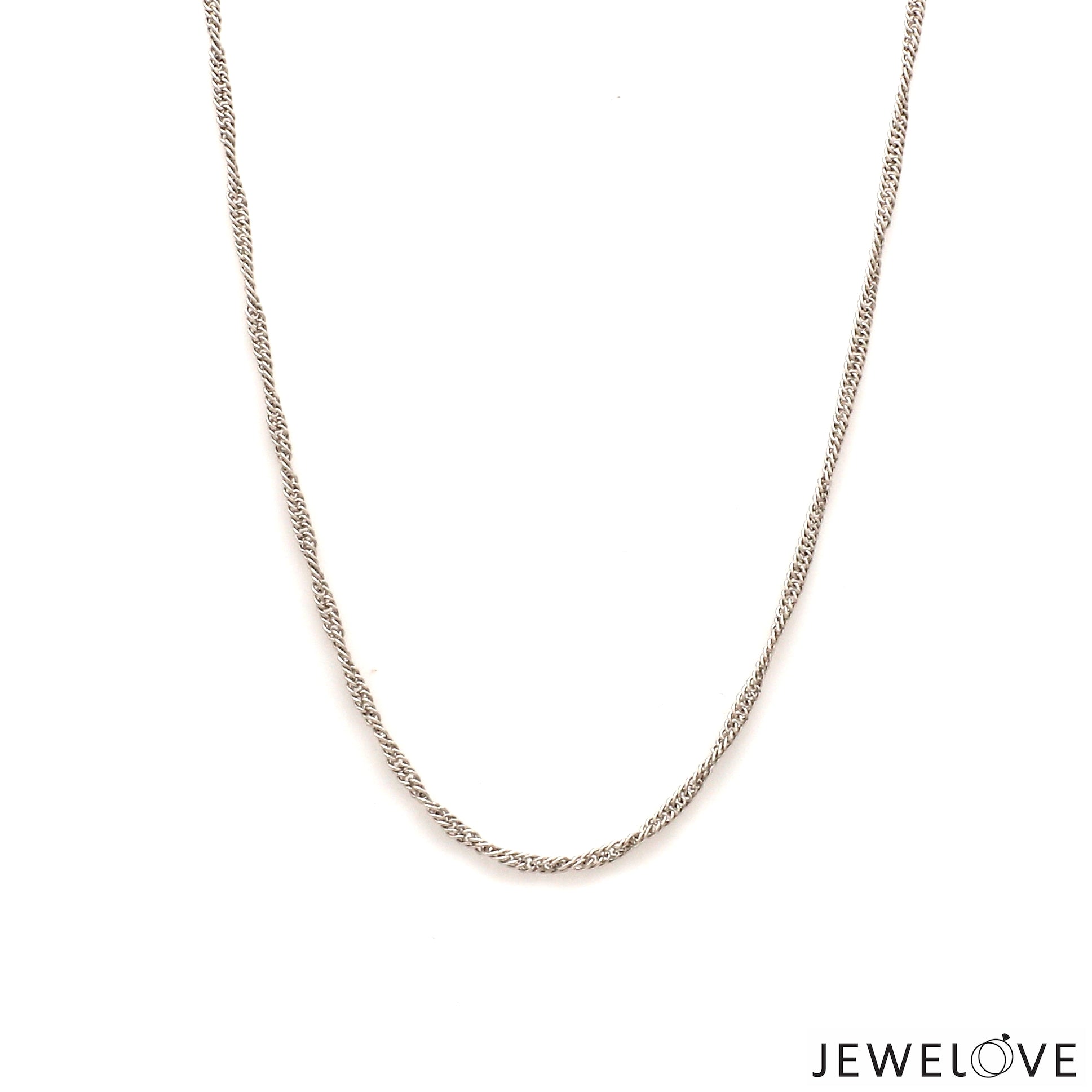 1.5mm Japanese Thin Platinum Chain for Women JL PT CH 1132-A   Jewelove.US
