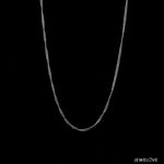 Load image into Gallery viewer, 1.5mm Japanese Thin Platinum Chain for Women JL PT CH 1132-A   Jewelove.US
