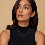 Load image into Gallery viewer, 1mm Japanese Thin Platinum Chain for Women JL PT CH 1132
