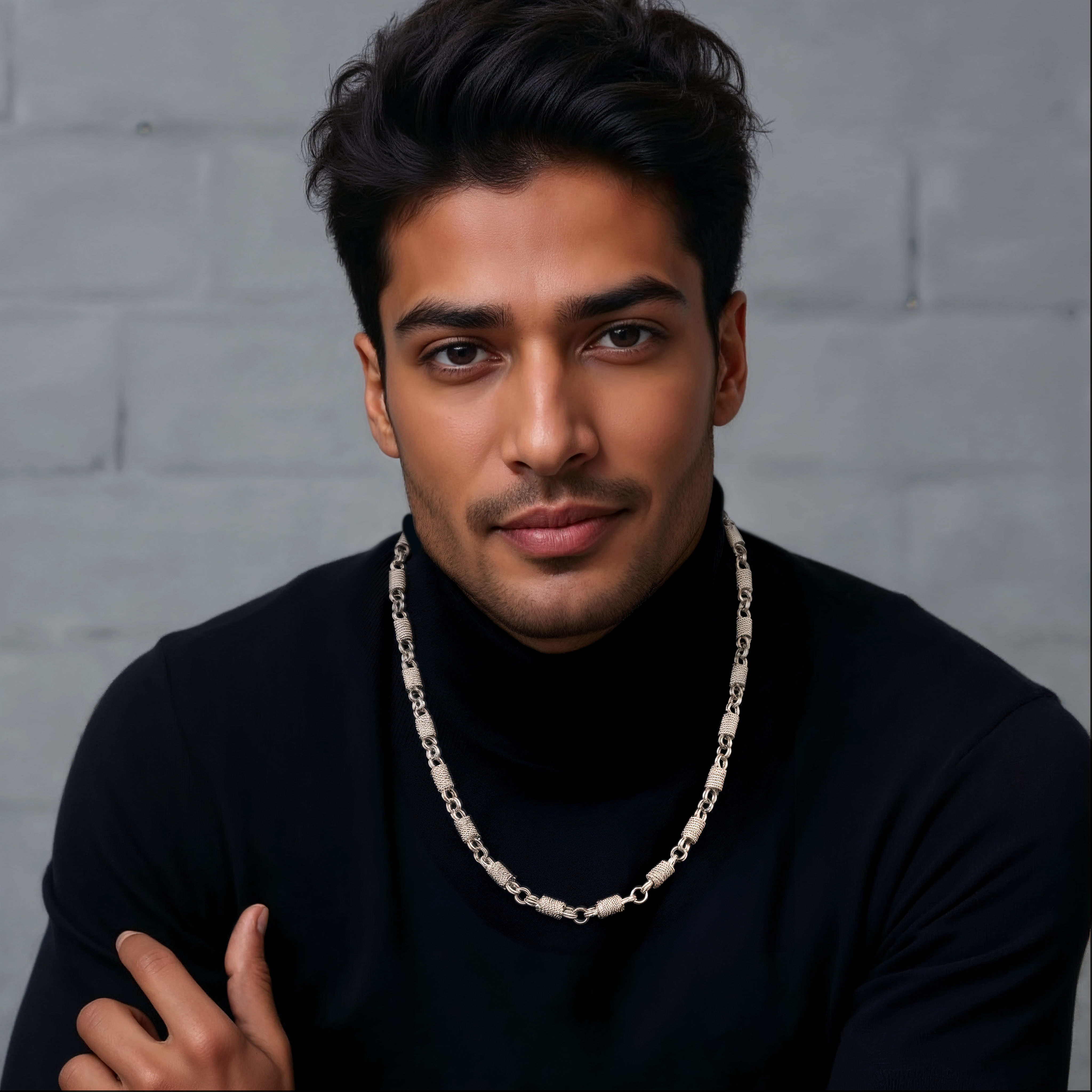 Designer Platinum Links Chain for Men JL PT CH 1153