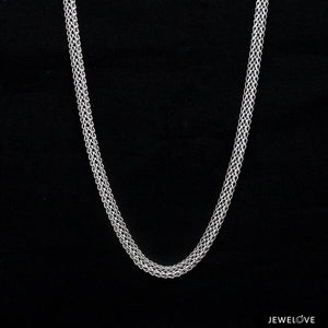3.75mm Platinum Chain for Men JL PT CH 1195