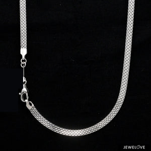 4mm Designer Platinum Chain for Men JL PT CH 1197