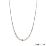 Load image into Gallery viewer, Platinum Oval Links Chain for Men JL PT CH 1199
