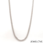 Load image into Gallery viewer, 3.75mm Platinum 3D Chain for Men JL PT CH 1225   Jewelove.US
