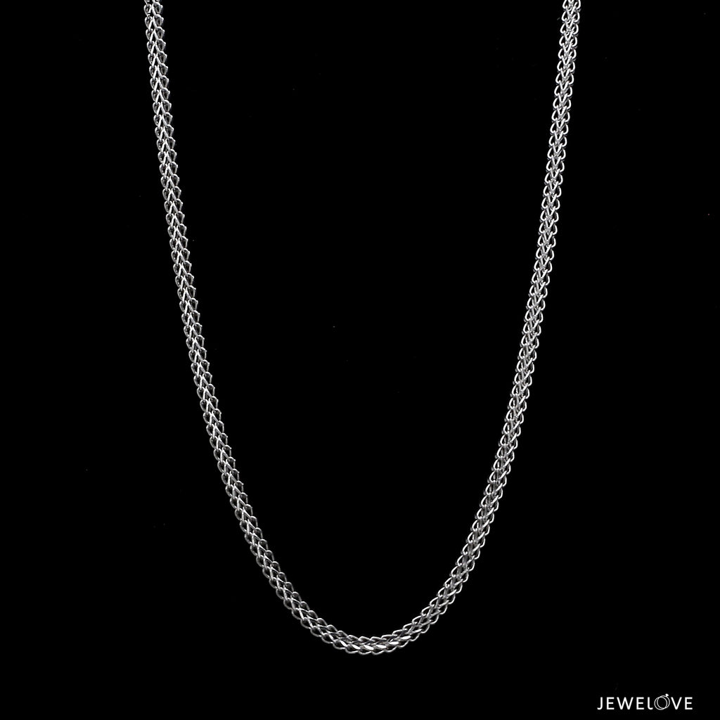 Platinum 3D Round Chain for Men JL PT CH 1200   Jewelove.US