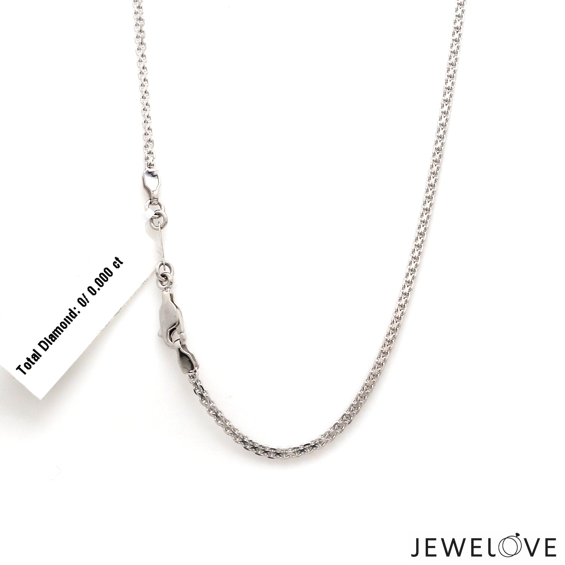 2mm Platinum Chain for Men JL PT CH 1202   Jewelove.US