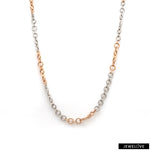 Load image into Gallery viewer, Platinum &amp; Rose Gold Chain for Men JL PT CH 1204   Jewelove.US
