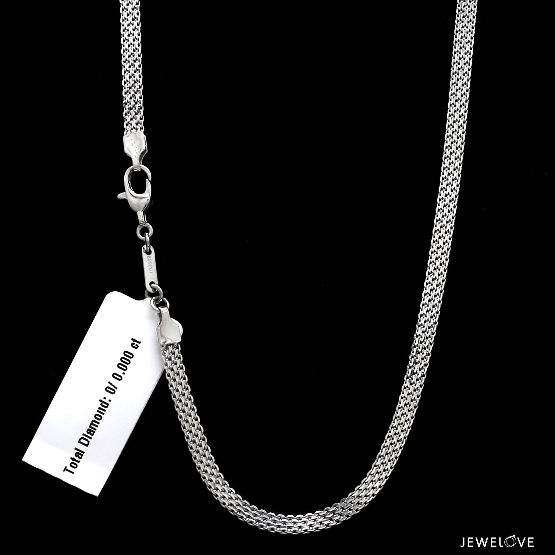 Platinum Chain for Men JL PT CH 1205   Jewelove.US