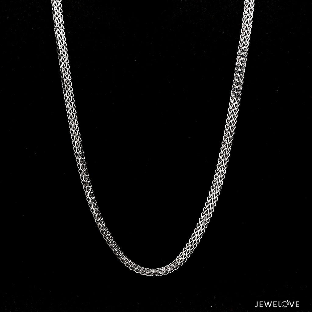 3.25mm Platinum Chain for Men JL PT CH 1206-A   Jewelove.US