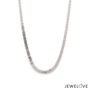 3mm Platinum Chain for Men JL PT CH 1206   Jewelove.US