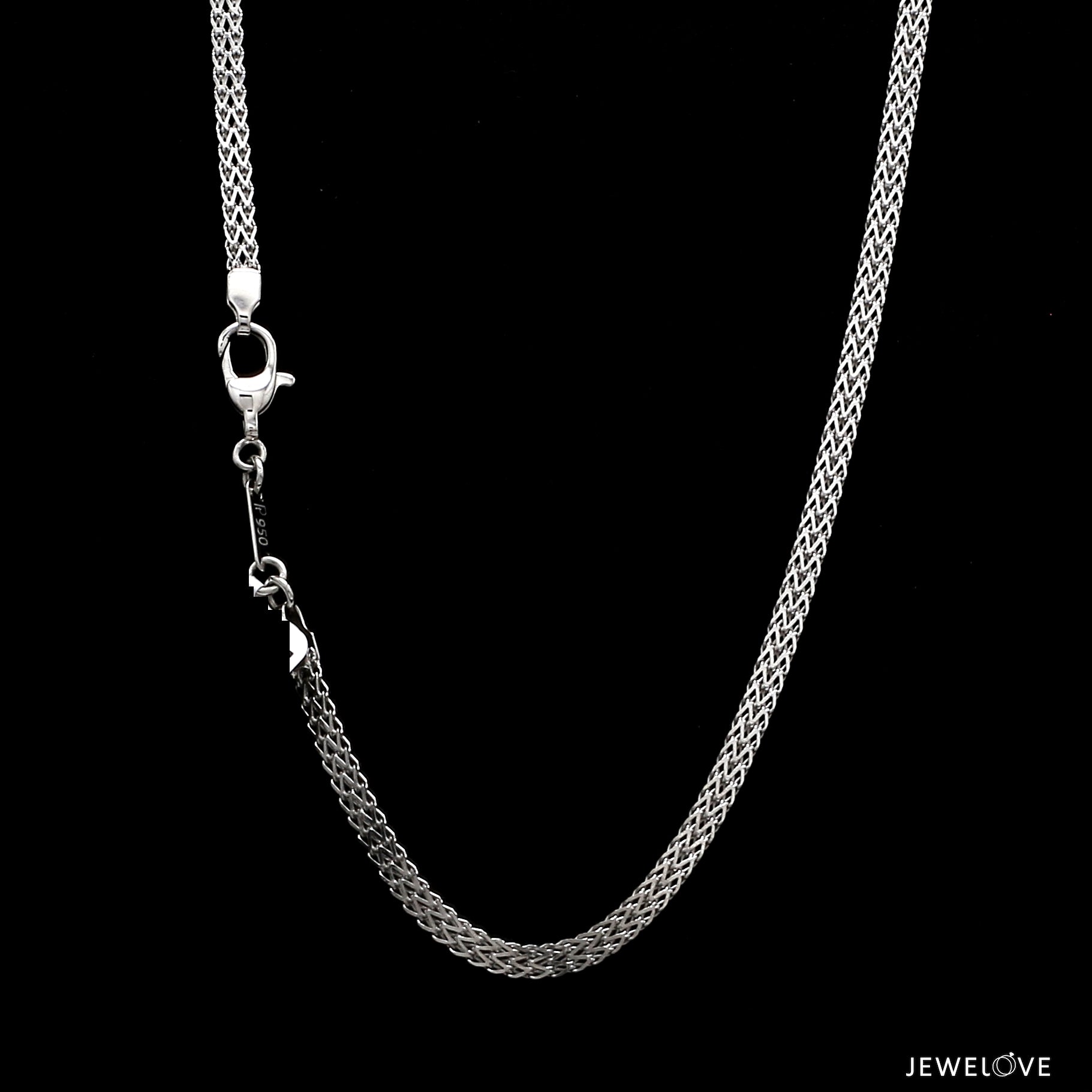 3mm Platinum Chain for Men JL PT CH 1206   Jewelove.US