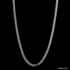 3mm Platinum Chain for Men JL PT CH 1206   Jewelove.US