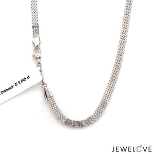 4.5mm Platinum Chain for Men JL PT CH 1208   Jewelove.US