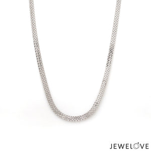 3.25mm Platinum Chain for Men JL PT CH 1209   Jewelove.US