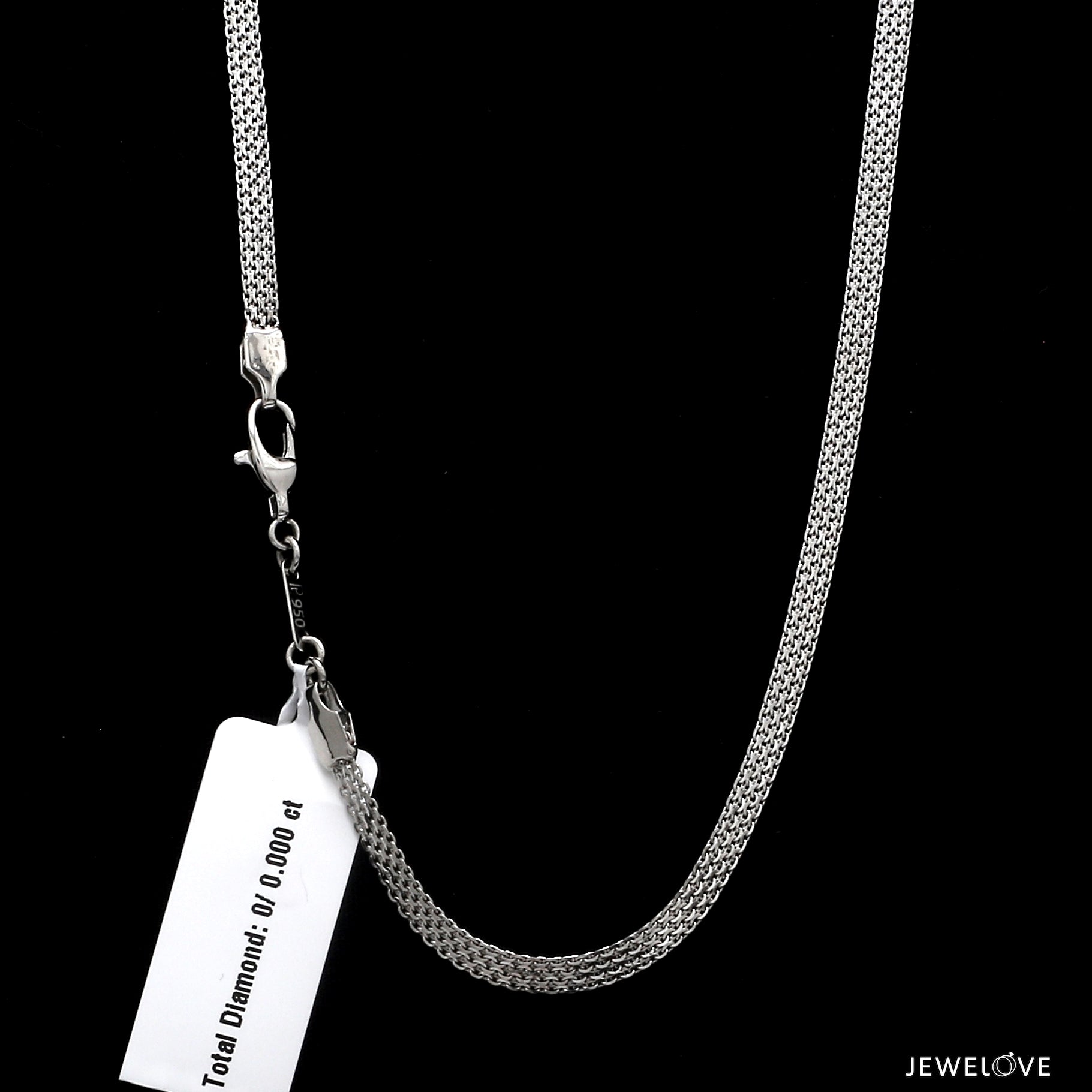 3.25mm Platinum Chain for Men JL PT CH 1209   Jewelove.US