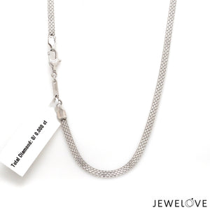 3.25mm Platinum Chain for Men JL PT CH 1209