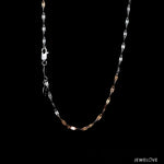 Load image into Gallery viewer, 2mm Japanese Platinum Rose Gold Fantasy Chain for Women JL PT CH 1213R   Jewelove.US
