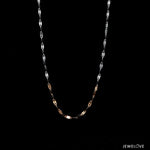 Load image into Gallery viewer, 2mm Japanese Platinum Rose Gold Fantasy Chain for Women JL PT CH 1213R   Jewelove.US

