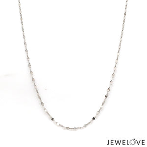 1.25mm Japanese Platinum Fantasy Chain for Women JL PT CH 1213   Jewelove.US