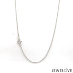 Load image into Gallery viewer, 1.25mm Japanese Platinum Rolo Chain for Women JL PT CH 1214-A   Jewelove.US
