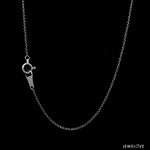 Load image into Gallery viewer, 1mm Platinum Rolo Japanese Chain for Women JL PT CH 1214-B   Jewelove.US
