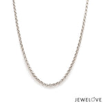 Load image into Gallery viewer, 2mm Platinum Rolo Japanese Chain for Women JL PT CH 1214   Jewelove.US
