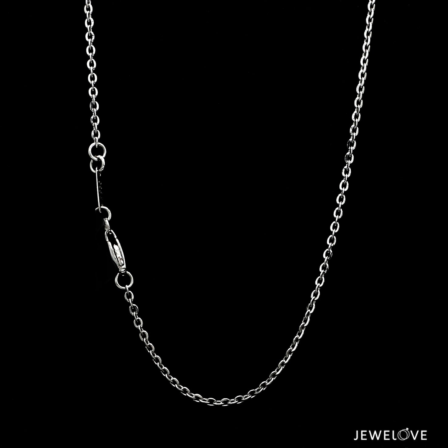 1.75mm Platinum Cable Unisex Chain JL PT CH 1215-B   Jewelove.US