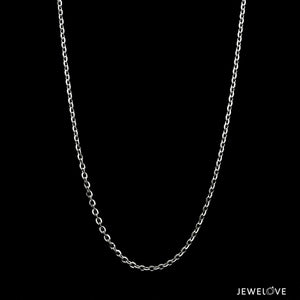 1.75mm Platinum Cable Unisex Chain JL PT CH 1215-B   Jewelove.US