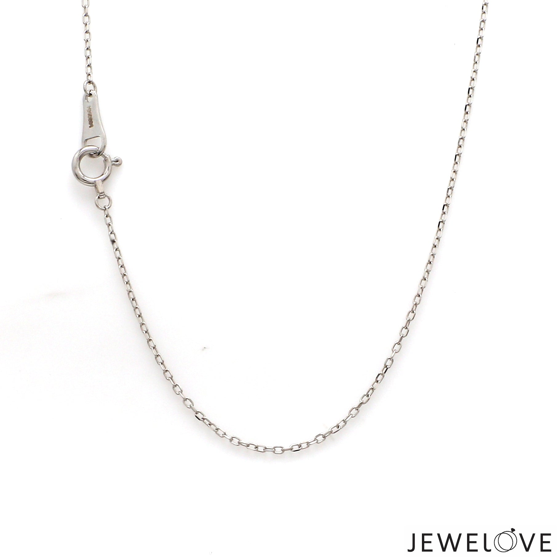 1mm Platinum Cable Japanese Chain for Women JL PT CH 1215   Jewelove.US