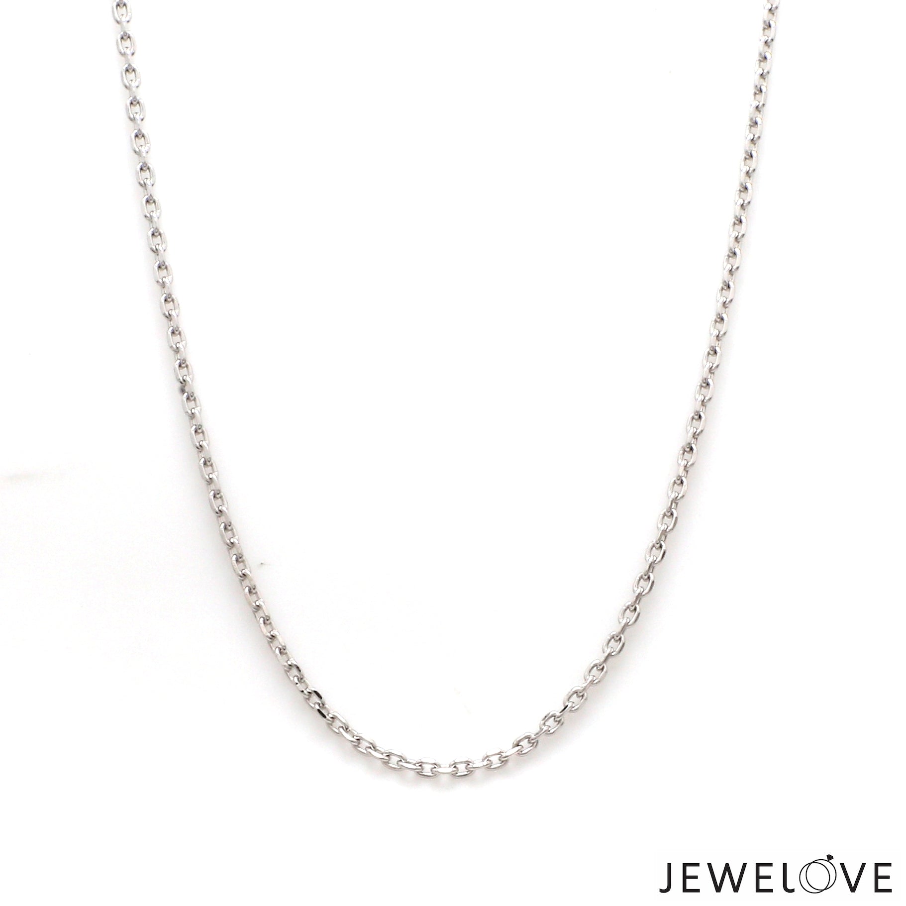 1.5mm Japanese Platinum Cable Chain for Women JL PT CH 1218